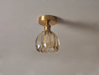 Modern Pendant Ceiling Lamp with Glass Shade for Kitchen Aisle Balcony Bedroom Home Art Deco Led Ceiling Lights Fixtures E27