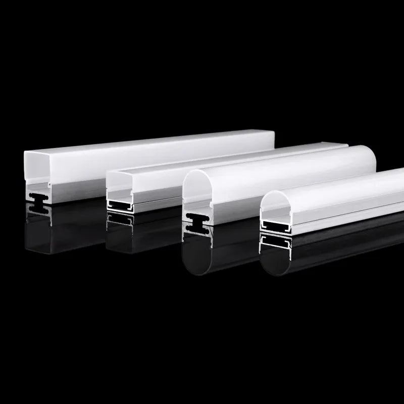 270 Luminescence Circular Led Aluminum Profile 20/30/40Mm Led Channel Diffuser Linear Bar Light Long Strip Pendant Lamp Tubes