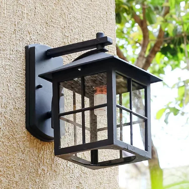 Outdoor Waterproof Wall Lamp Simple Modern Hotel Restaurant Clothing Store Decorative Lighting Villa Gate Balcony Lamp