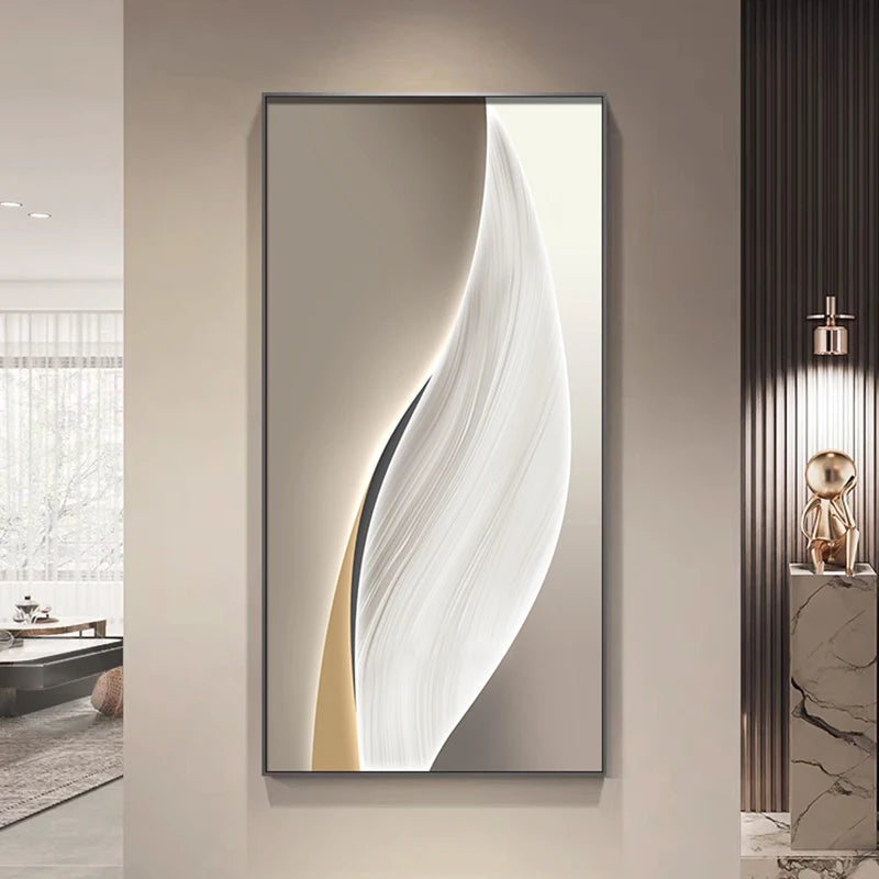 Entrance Foyer Decoration Painting Light High-end Ornament Led Room Light Interior Wall Lamp Home Decoration Item Picture