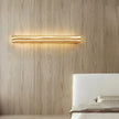 Modern Mirror Led Light Bedside Lamp Wabi Sabi Nordic Cracked Wood Wall Lamp for Living Room Hallway Office Decoration Lamp