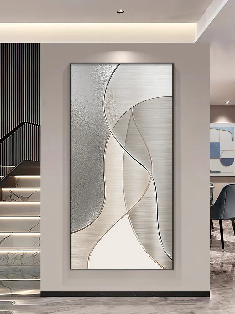 Entrance Foyer Decoration Painting Light High-end Ornament Led Room Light Interior Wall Lamp Home Decoration Item Picture