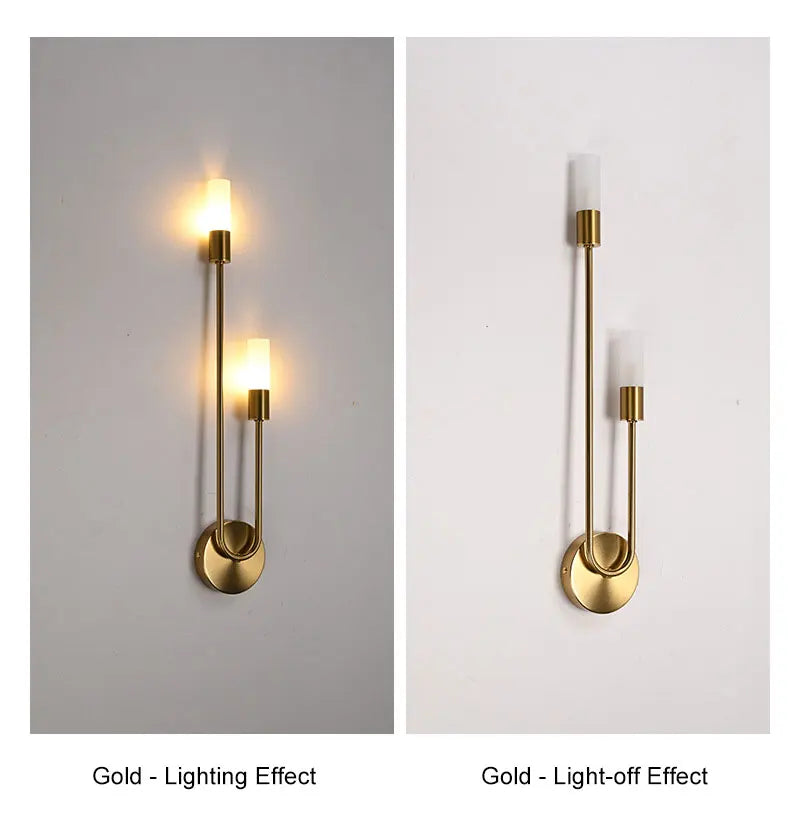 Modern LED Wall Lamps Wall Lighting Fixtures for Bedroom Living Room Indoor G9 Bulb LED Wall Sconce for Kitchen Dinning Room