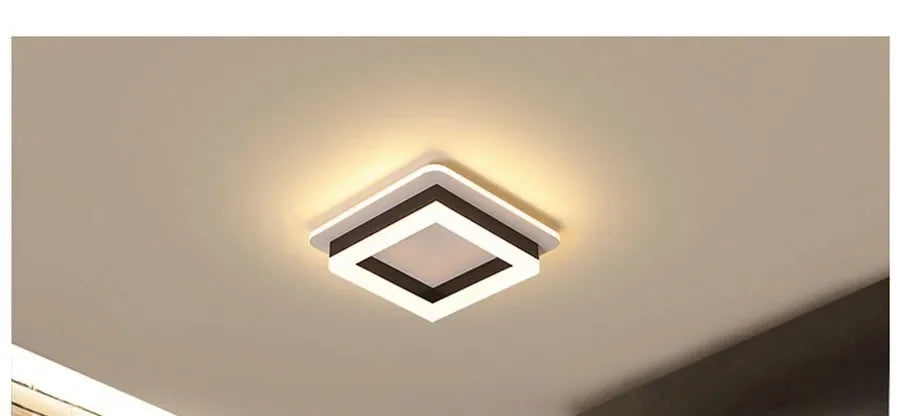 Modern LED Chandelier Indoor Lighting For Corridor Hallway Surface Mounted Acrylic Ceiling Light Dimmable Lamp Lustres HOME Deco