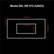 Office Extra Large Workshop LED Light 6500K Garage Ceiling Light Shop Light for Car Detailing Gym Supermarket Show  customized