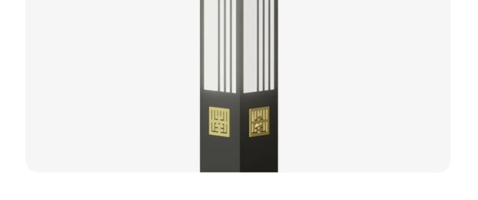 Garden lamp outdoor waterproof new Chinese landscape lamp post community square commercial street lamp project custom high pole