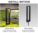 60Cm 80cm Waterproof Solar Garden Light Landscape Passage Highlighting Modern Light Emitting Diode Bollards Light