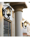 Outdoor Waterproof Wall Lamp For Garden Villa Gate Outdoor European-Style Courtyard Balcony Exterior Wall Lamp Retro Wall Lamp