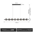 Modern Hanging Led Pendant Lights For Dining Room Kitchen Island long Bar Chandeliers decoration home decor Black light fixtures