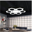 Creative Hexagonal Led Lamps Office Chandelier Round Simple Y-shaped splicing Special-Shaped Chandelier Gym Office Light