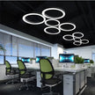 Led Lamps Office Chandelier Creative Hexagonal Round Simple Y-shaped splicing Special-Shaped Chandelier Gym Office Light