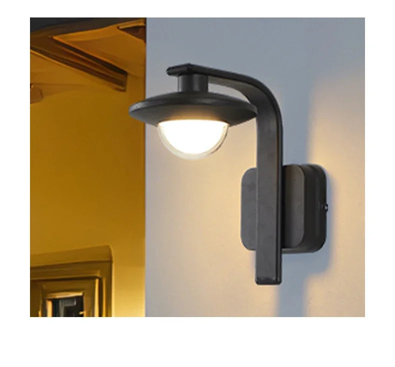 Waterproof LED Wall Light Creative Wall Light IP65 Courtyard Corridor Wall Decoration Modern Garage Balcony Atmosphere Light