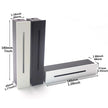 Led Recessed Step Lights Aluminum Embedded Wall Light Interior Nightlight for Stairway Hallway Lighting Living Room Decoration
