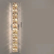Modern High-end Crystal Wall Light Nordic Living Room Bedroom Bedside Long Wall Lamp Hotel Villa Corridor Bracket Light