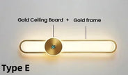 Modern Sconce LED Long Wall Light for Bedroom Living Room Surface Mounted Background Room Decor Wall Lighting Fixture