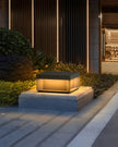 Modern Stainless Steel Door Post Lamp Villa Door Pillar Lamp Outdoor Waterproof Garden Lawn Lamp Landscape Lighting