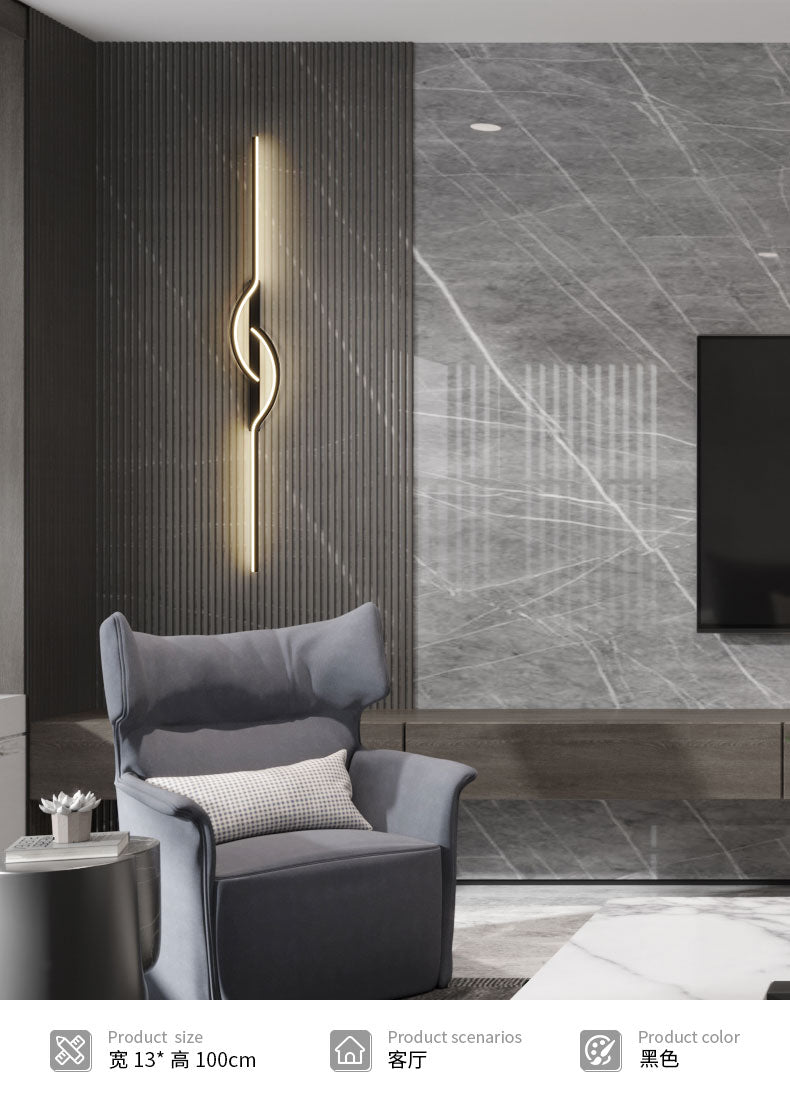 Led Bedside Wall Sconce Lamp For Living Room Bedroom Stair Modern Art Interior Wall Lights Light Fixture Night Lamps Home Decor