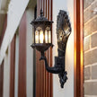 Outdoor Courtyard Pillar Entrance Waterproof Terrace Retro Courtyard Villa Exterior Wall Balcony Courtyard Wall Lamp