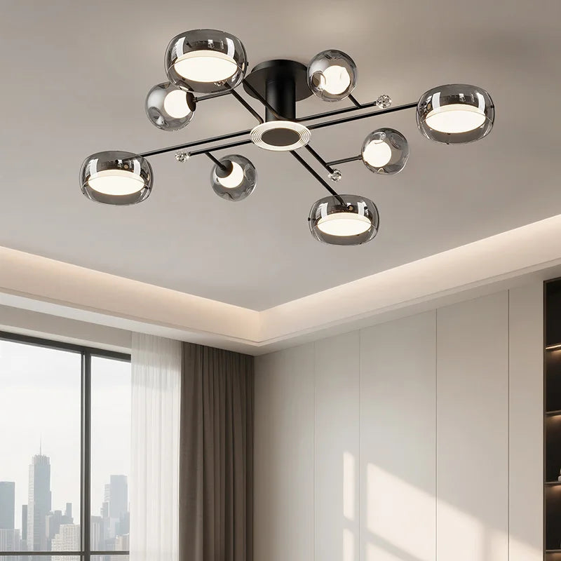Nordic home decoration salon bedroom decor smart led lamp lights for room dimmable Ceiling light lamparas indoor lighting