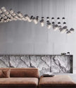 Nordic home decoration, stair chandelier, living room and dining room Pendant lights, ceiling light, indoor lighting