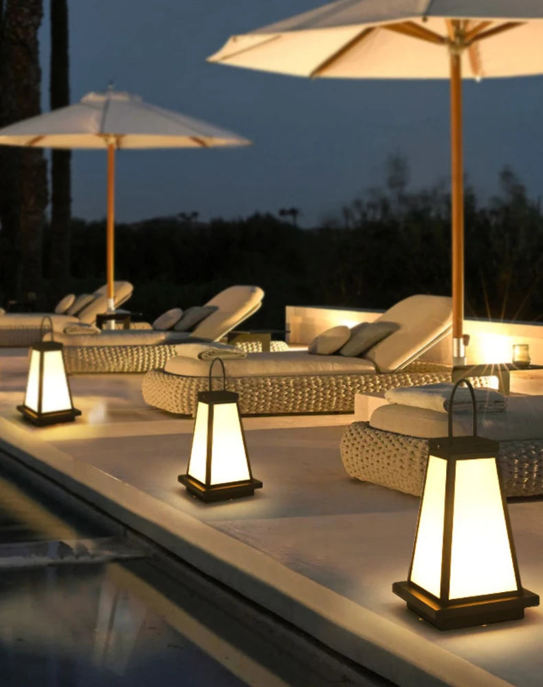 Outdoor Waterproof Courtyard Lawn Lamp Villa Garden Yard Floor Lamps Landscape Garden Japanese Garden Lawn Light