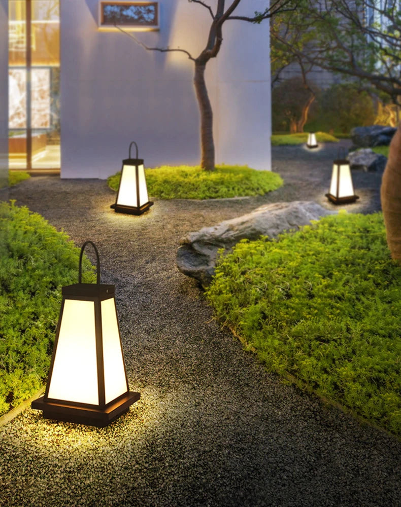 Outdoor Waterproof Courtyard Lawn Lamp Villa Garden Yard Floor Lamps Landscape Garden Japanese Garden Lawn Light