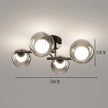 Nordic home decoration salon bedroom decor smart led lamp lights for room dimmable Ceiling light lamparas indoor lighting