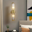 Modern Crystal Led Brass Wall Light Bedroom Living Room Corridor Dining Room Lighting Decoration Indoor Decoration Wall Lamps