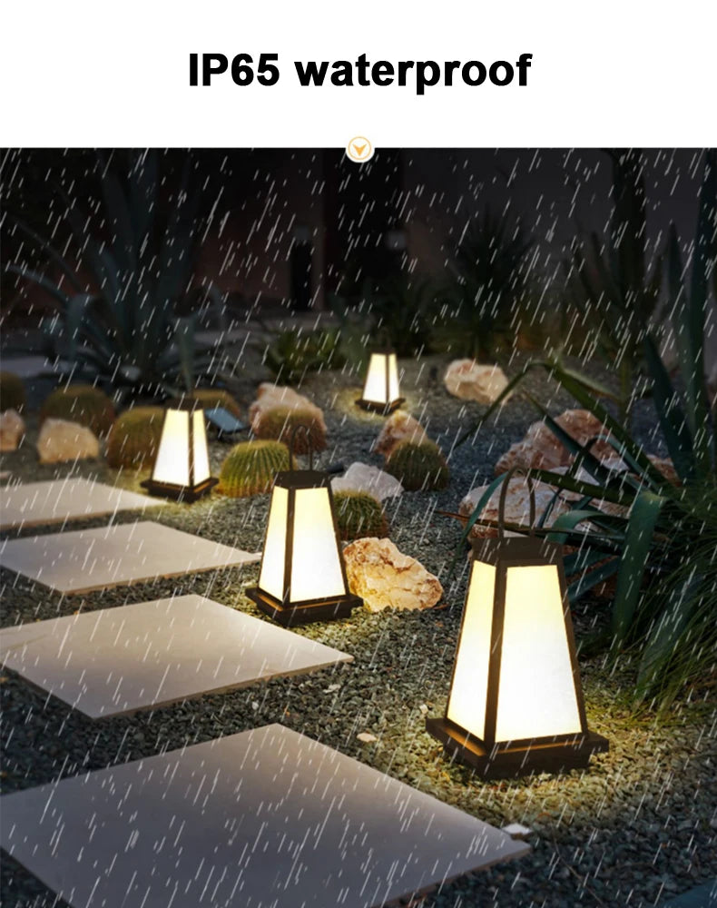 Outdoor Waterproof Courtyard Lawn Lamp Villa Garden Yard Floor Lamps Landscape Garden Japanese Garden Lawn Light