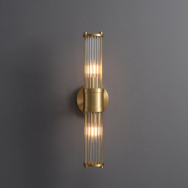Modern Crystal Led Brass Wall Light Bedroom Living Room Corridor Dining Room Lighting Decoration Indoor Decoration Wall Lamps
