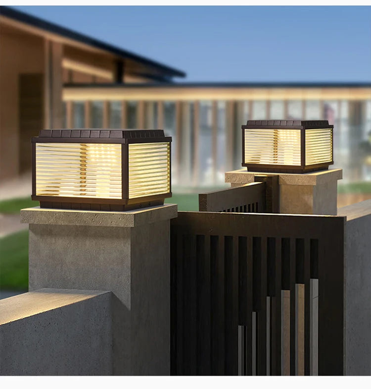 Lamp Display Lighting Decoration Garden Accessories Modern Designer Outdoor Light Yard Garten Lampe Outdoor Decoration