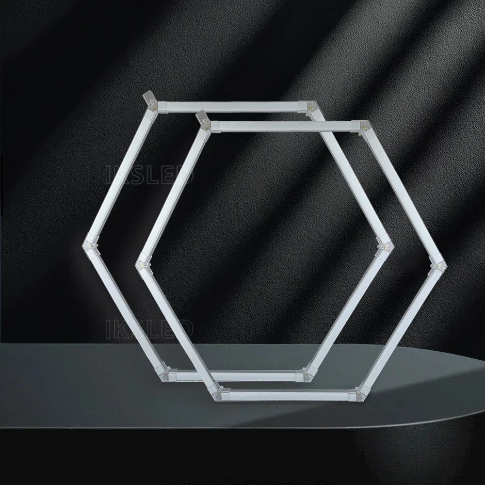 Dimmable  Hexagonal-shaped LED Light  Garage Light High-quality, life Shots, garage/Hair salon Light Honeycomb light AC85-265V