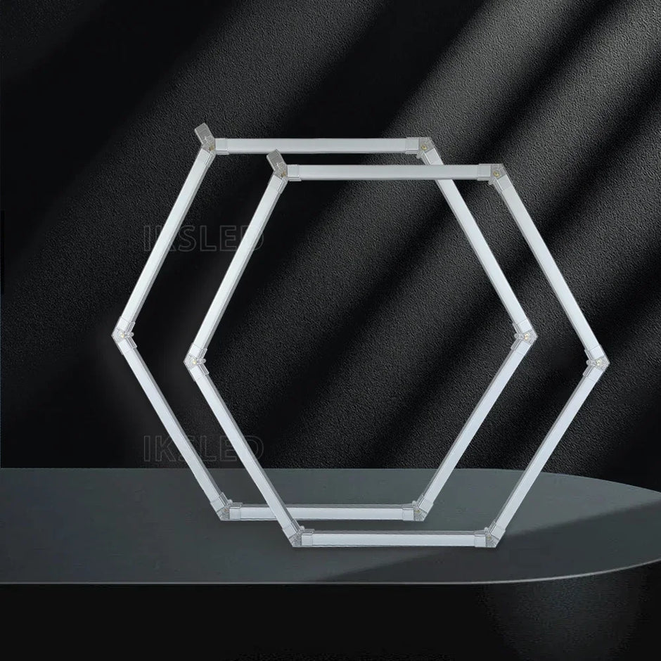 Dimmable  Hexagonal-shaped LED Light  Garage Light High-quality, life Shots, garage/Hair salon Light Honeycomb light AC85-265V