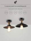 DAMIASMIL Retro Ceiling Lamp for Living Room Dining Room Bedroom Corridor Entrance Ceiling Lights E27 Indoor Lighting Fixtures