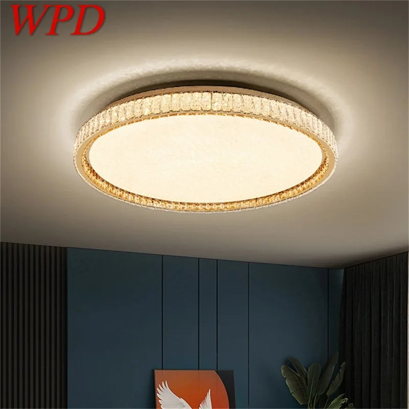 WPD Modern Simple Ceiling Lamps Creative LED Crystal Decorative For Home  Lighting