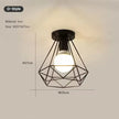 vintage industrial E27 ceiling lamp to enhance your living space. Perfect for adding beauty andNew Stylish, modern, retro
