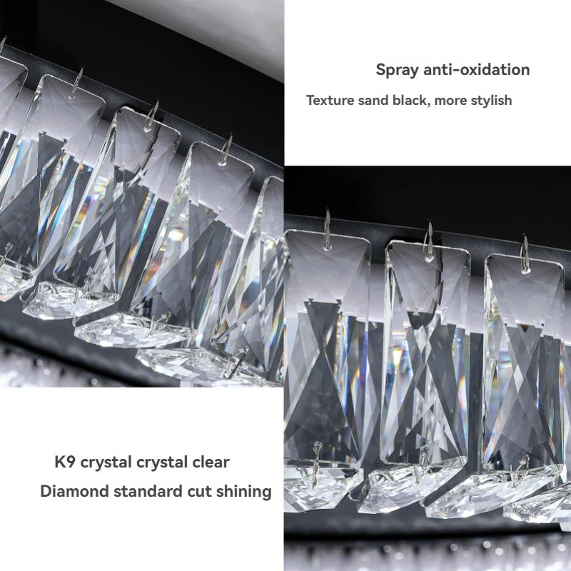 Light Luxury Modern Led Crystal Ceiling Ceiling Light Home Decoration Living Room Bedroom Dining Room Hotel Kitchen Lighting