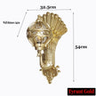 European Style Retro Peacock Wall Lamp Led Hotel Art Wall Lamp Balcony Villa Door Light Suitable For Indoor / Outdoor Lighting