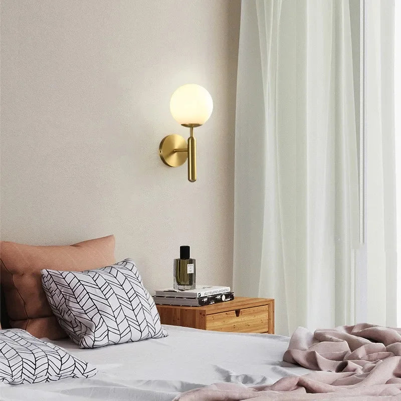 Simple Modern LED Wall Lamps are Suitable For Hotel Bedroom Bedside Living Room Home Decoration Lamps Aisle Wall Lamps