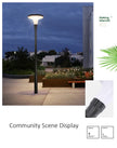Modern Aluminum Garden Lamp Outdoor Ultra-Bright Home Outdoor Waterproof Garden Villa Community Park Landscape Street Light