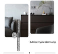 Nordic Bubbles Crystal Rod LED Wall Lamp Bedroom Bedside Living Room Wall Light Aisle Interior Home decoration AC85-265V