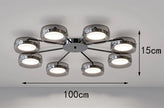 2025Nordic Home Decor Dining Room Pendant Lamp Lights Indoor Lighting Ceiling Lamp Hanging Light Chandelier Lamps for Living