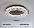 Light Luxury Modern Led Crystal Ceiling Ceiling Light Home Decoration Living Room Bedroom Dining Room Hotel Kitchen Lighting