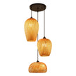 2026 Newest Bamboo Pendant Lamps Ceiling Lights Rattan Wicker Lustre Hand Knit Braiding Suspended Home Dining Braided Decor Hot