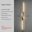 Led Bedside Wall Sconce Lamp For Living Room Bedroom Stair Modern Art Interior Wall Lights Light Fixture Night Lamps Home Decor
