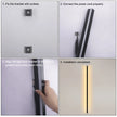 LED Lighting Wall Lamp IP65 Garden AC Long Wall Light Outdoor Waterproof Modern Long Strip 85-256v OutdoorDecoration