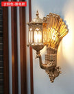 Outdoor Courtyard Pillar Entrance Waterproof Terrace Retro Courtyard Villa Exterior Wall Balcony Courtyard Wall Lamp