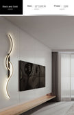 Led Bedside Wall Sconce Lamp For Living Room Bedroom Stair Modern Art Interior Wall Lights Light Fixture Night Lamps Home Decor