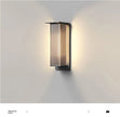Outdoor Waterproof Wall Lamp for Courtyard Villa Entrance Garden Yard Lighting Modern Simple Style Metal+PC Light Source