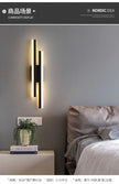 LED Bedroom Wall Lamp Wall Sconces Copper Line Pipe Acrylic Lampshade Indoor Lighting for Living Room Corridor Light Fixture